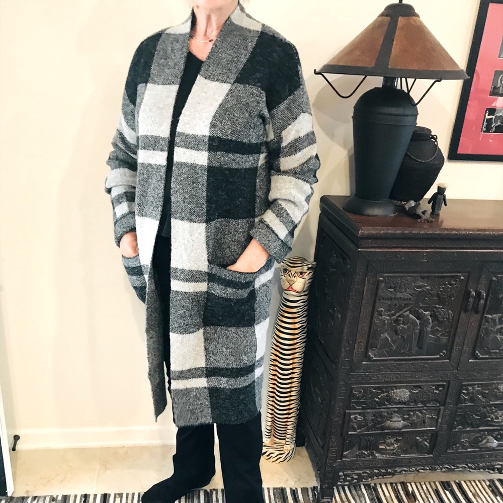 Full-length Sweater Coat